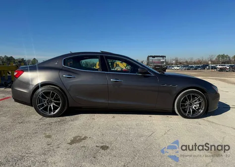 2017 Maserati Ghibli z USA, uszkodzony, nr VIN ZAM57XSA9H1206127